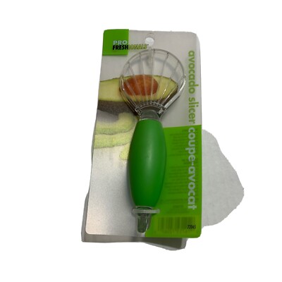 ProFreshional Avocado Slicer Green Silicone Handle Kitchen Tool Gadget 72065 NEW