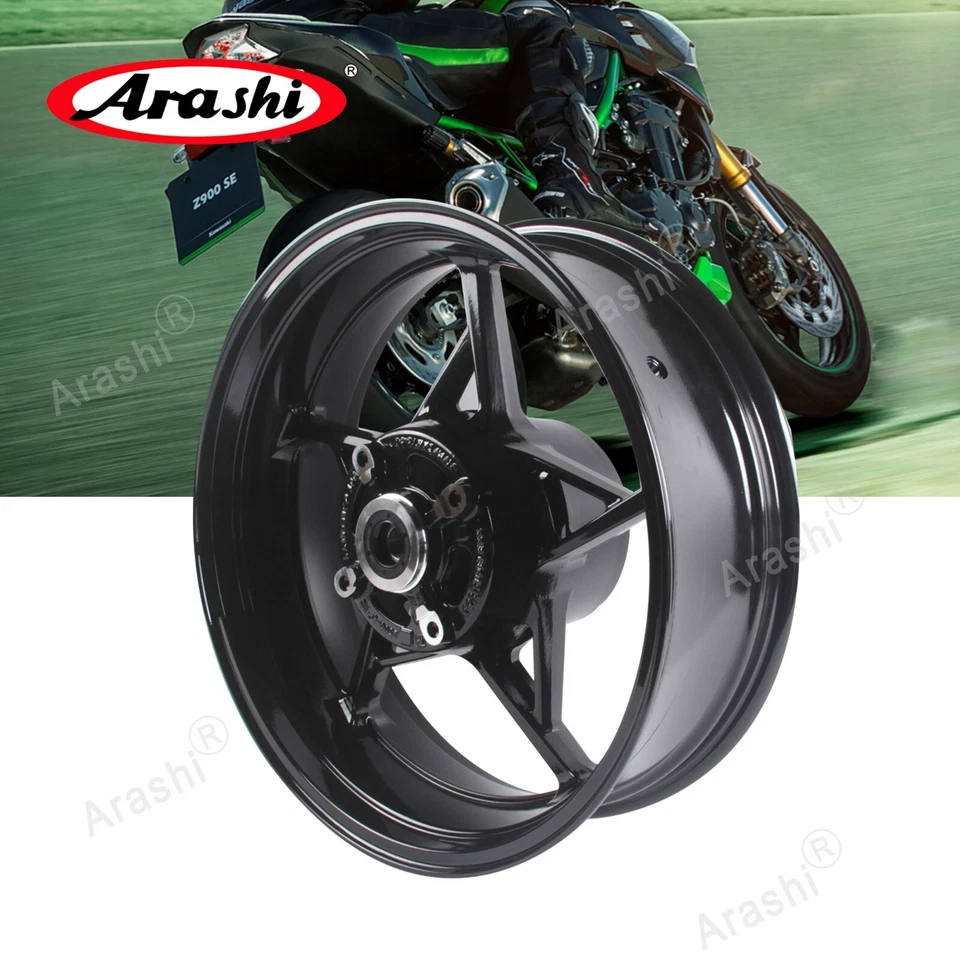 Arashi 17x4'' Rear Wheel Rim for Kawasaki NInja 500 R /ABS Z500 /SE 2024 2025 - Image 2 of 4
