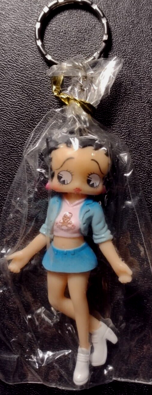 INET S&G  Betty Boop Sexy Mini Skirt  Figure Key Chain NEW IN ORIGINAL PACKAGING