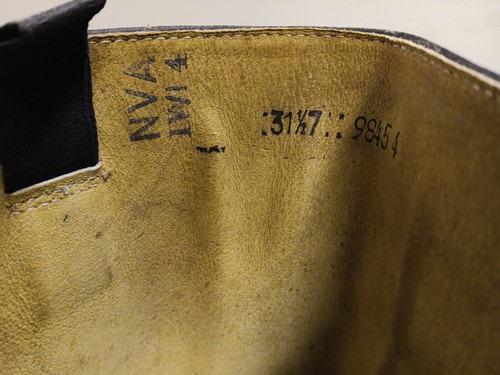 VINTAGE COLD WAR EAST GERMAN DDR JACK BOOTS GREAT CONDITION SIZE 13 ZIPPER - Picture 3 of 4