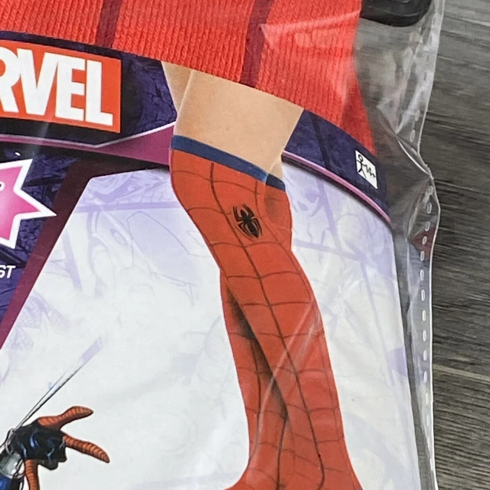 Marvel Spider-girl Over The Knee Socks Cosplay Halloween Costume Dress Up Adult - Image 2 of 4