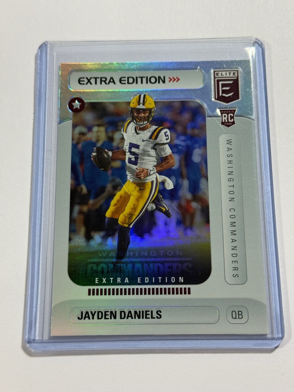 2024 Panini Donruss Elite Jayden Daniels Extra Edition RC #4 Commanders Rookie