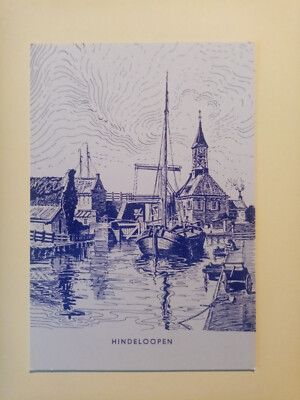 Postcard - Holland - Hindeloopen - Hidde Nijland Stichting