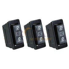 (3) Momentary Switch Car Power Door Lock Unlock Switches Universal