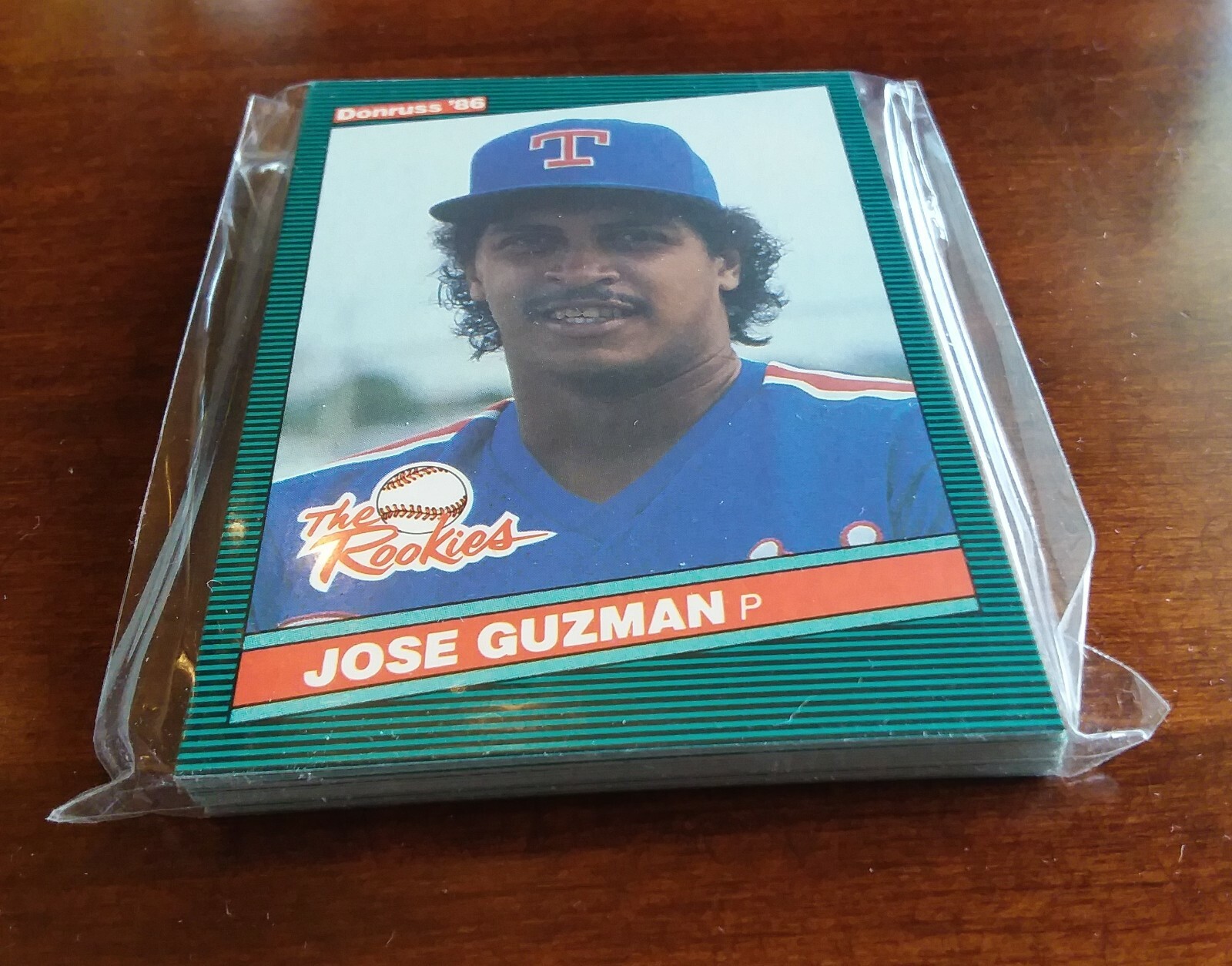 1986 Donruss "The Rookies" #24 JOSE GUZMAN