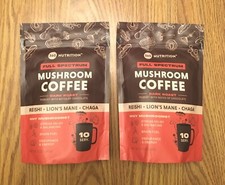 2 Pack - 360 Nutrition Full Spectrum Mushroom Coffee - Dark Roast 5 Oz Each
