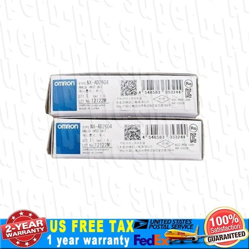 New Original Omron NX-AD2604 Analog Input Module NX-AD2604