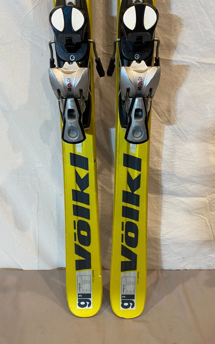 Volkl Vertigo G3 177cm 108-70-96 r=19.9m Skis Salomon S912