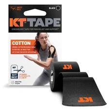 16ft KT Tape Original Black Elastic Athletic Tape for Pain Relief and Support