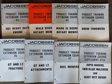 Jacobsen Product Training Extension Course #1 to 7 Complete - Mowers Tractors +