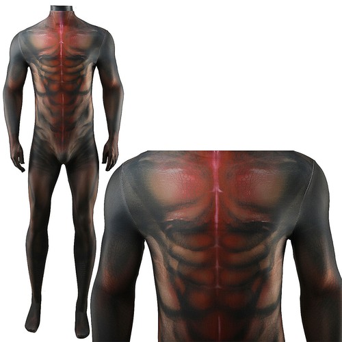 The Predator Jumpsuit Superhero Stage Bodysuit Cosplay Suit Costume Halloween UK - 第 6/16 張圖片