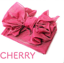 Japanese Women's Traditional Yukata Heko Obi Waist Belt Kimono CHERRY JAPAN