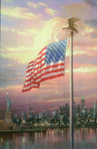 Menge 9 Thomas Kinkade Händler Postkarten, Maler des Lichts, Kunst --- Postkarten Lot - Bild 5 von 12
