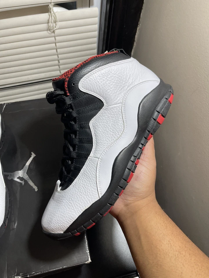 Air Jordan 10 Retro 2012 Chicago Talla 10.5 Totalmente Nuevo Foto 3 de 4
