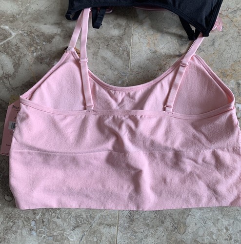 Juicy Couture Intimates Rhinestone Sports Bra Set Size Large Black/Pink NWT - Picture 8 of 9