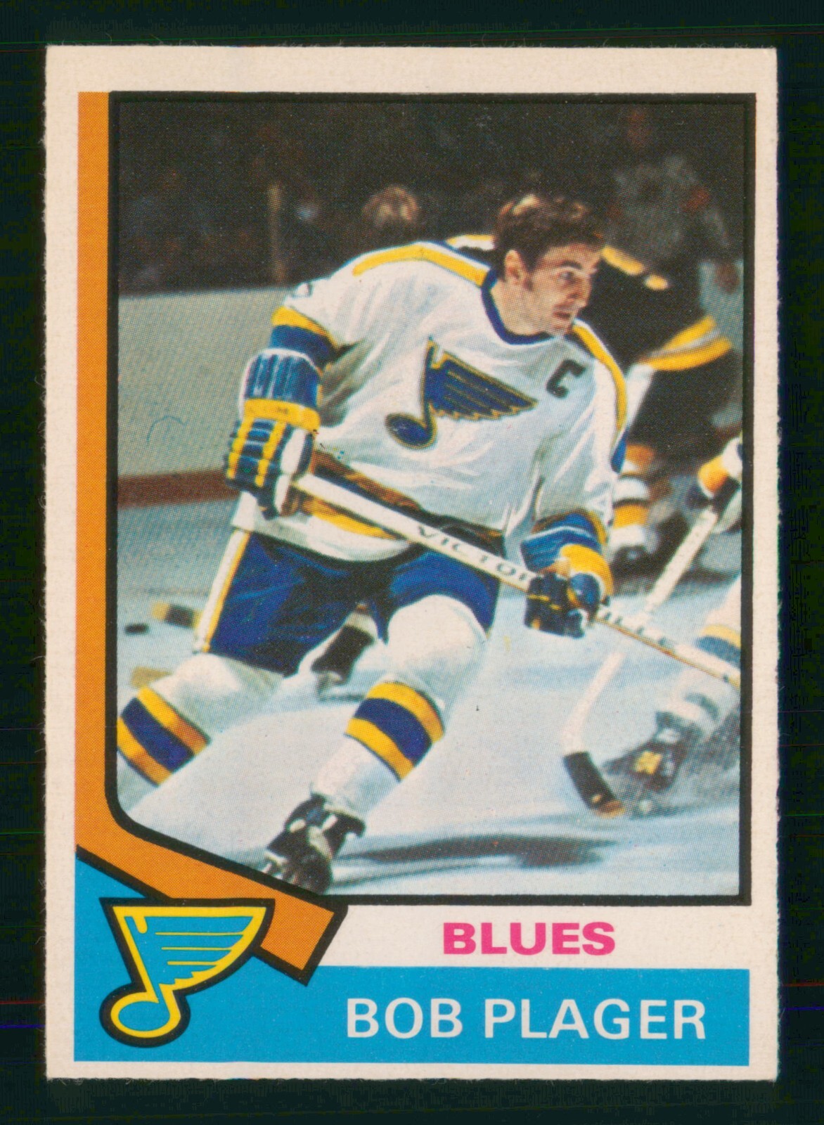 BOB PLAGER UER 1974-75 O-PEE-CHEE 74-75 NO 107 EXMINT          4537