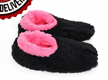 SLUMBIES SNUGGLY TIE DYE/ ROSE/ LOTSA DOTS Women's Soft Slippers Socks Non-Slip - Picture 34 of 112
