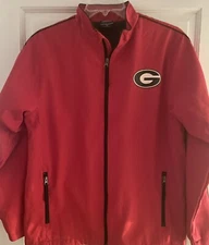 Georgia Bulldogs Colosseum Athletics Jacket Long Sleeved Men’s M Zip Pocket