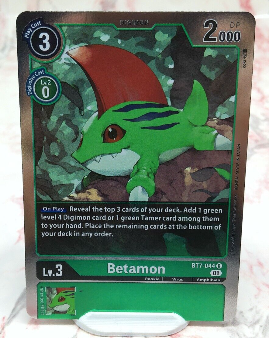 Digimon Card - Betamon BT7-044 R Next Adventure