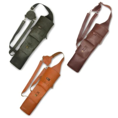 LONGBOW/HORSE BOW/RECURVE/COMPOUND BOW ARROW BAG SHOULDER BACK ARROW QUIVER