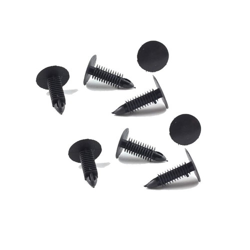 40x Car Retainer Rivet Push Pin 5/6/7/8mm Trunk Roof Trim Fastener Clips Nylon - Picture 12 of 12