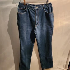 PS Gitano Regular Size 18 Med Wash Med to High Rise Regular Blue Jeans RN 44976