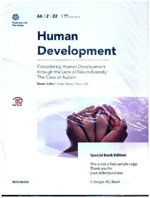 Considering Human Development through the Lens of Neurodiversity: The Case of...