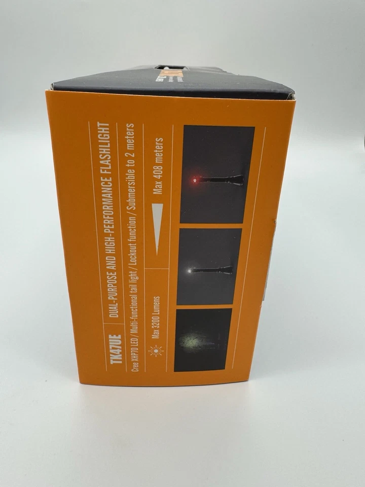 FENIX TK47UE XHP70 LED Linterna Brillo 3200 Lúmenes Negro - Imagen 4 de 4