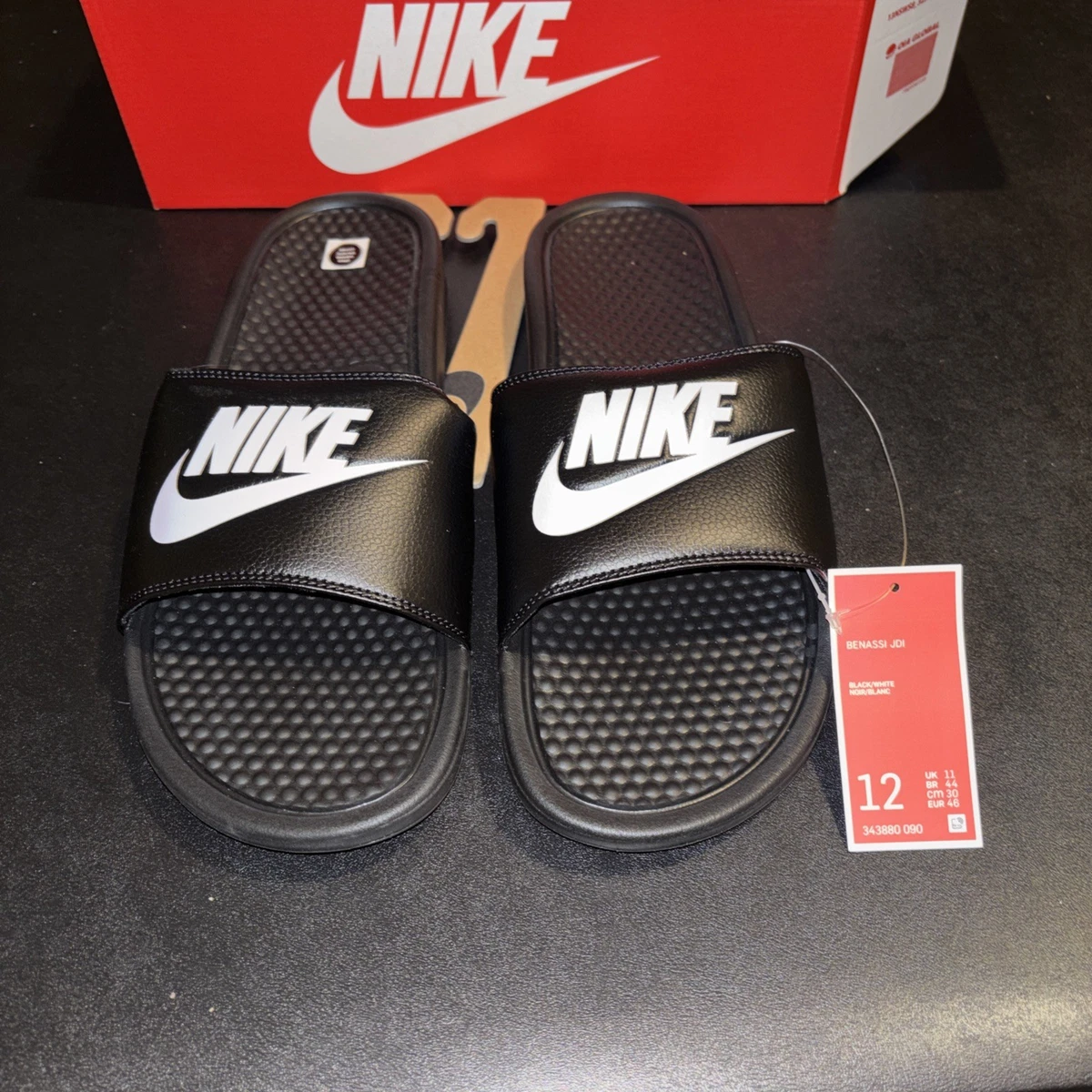 Nike D Rubber Slippers for Men for sale | eBay