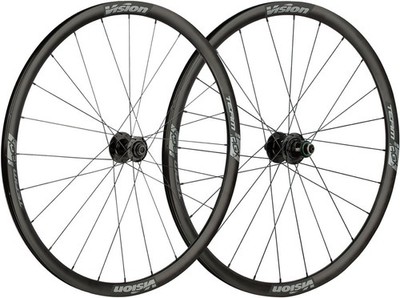 Vision Team 30 i23 TL Wheelset 700c Disc Centerlock 12x100 12x142 Black