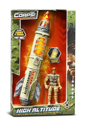 1:18 Lanard Toys THE CORPS!: High Altitude Rocket Set LN-33943B