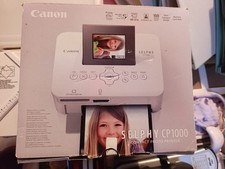 Canon selphy 1000 compact photo printer a sublimazione color bianco