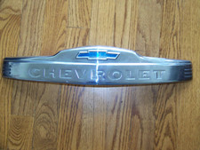 1947-1953 Chevrolet Pickup Truck Hood Front Emblem Ornament Stainless Bowtie Gm