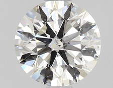 Cert. GIA Round 1.01 Carat Natural Mined Diamond Loose I color SI1 clarity 3623.76 per carat