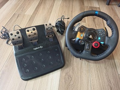 Logitec G29 Driving Force Lenkrad für PS5, PS4 UND PC mit Pedalen