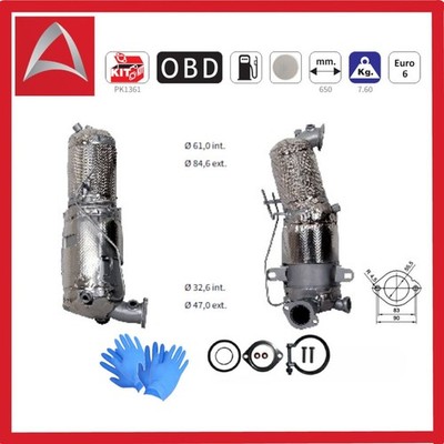   Ruß-Partikelfilter DPF für FIAT 500X 2.0D JEEP Compass Renegade -1.6CRD 2.0CRD