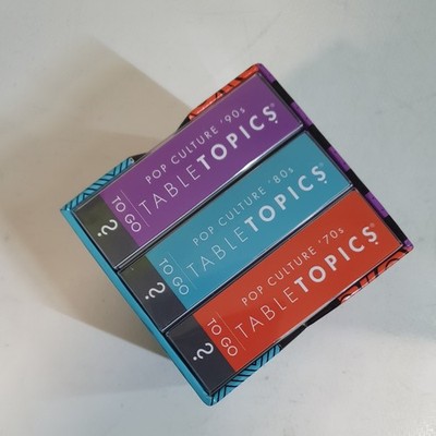 Tabletopics Popkultur 90er,80er,70er Conversation Pack 2018 American Import 