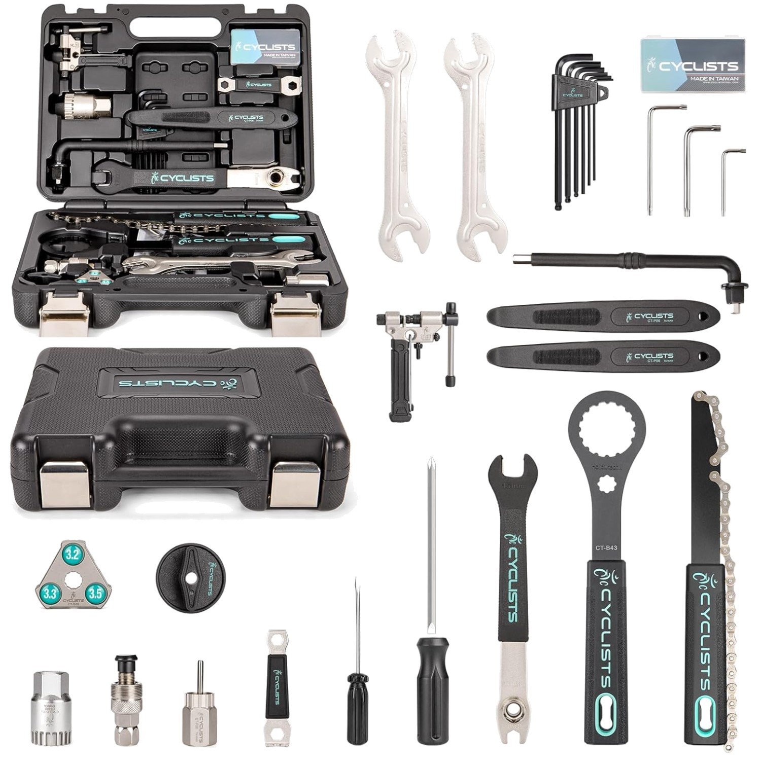 Compact Bike Repair Kit for Road and Mountain Bikes