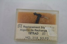 Replacement Diamond Turntable Stylus for TETRAD 51 NOS