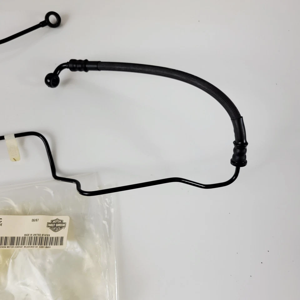 OEM Harley-Davidson Front Brake Line - 1988-1995 Softail Springer NOS 45110-88C - Image 3 of 4