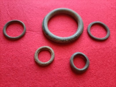 5x AUTHENTIC Bronze Age Pre-Money Artifacts (c. 1200-800 BC) - Rare Ancient...