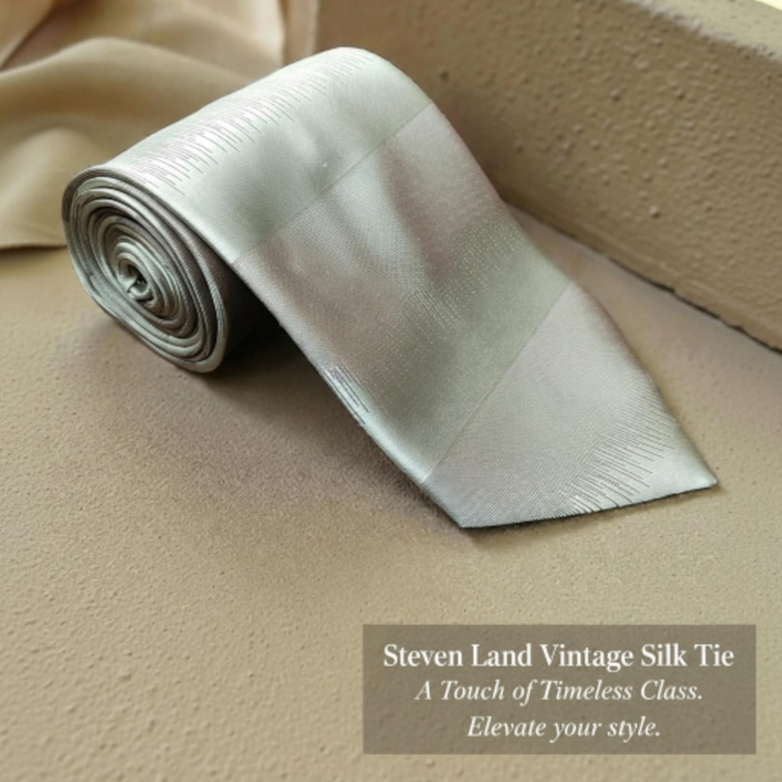 Steven Land Vintage Silk Tie