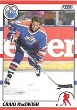 1990-91 Score - Craig MacTavish #258