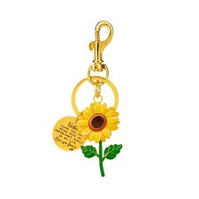 Sunflower Keychains Bag Charms Purse for Women, Car Key Chains Sunflower-bestie