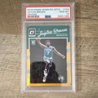 Panini 2016-17 Donruss Optic Jaylen Brown RC Orange Prizm #153 /199 PSA 10