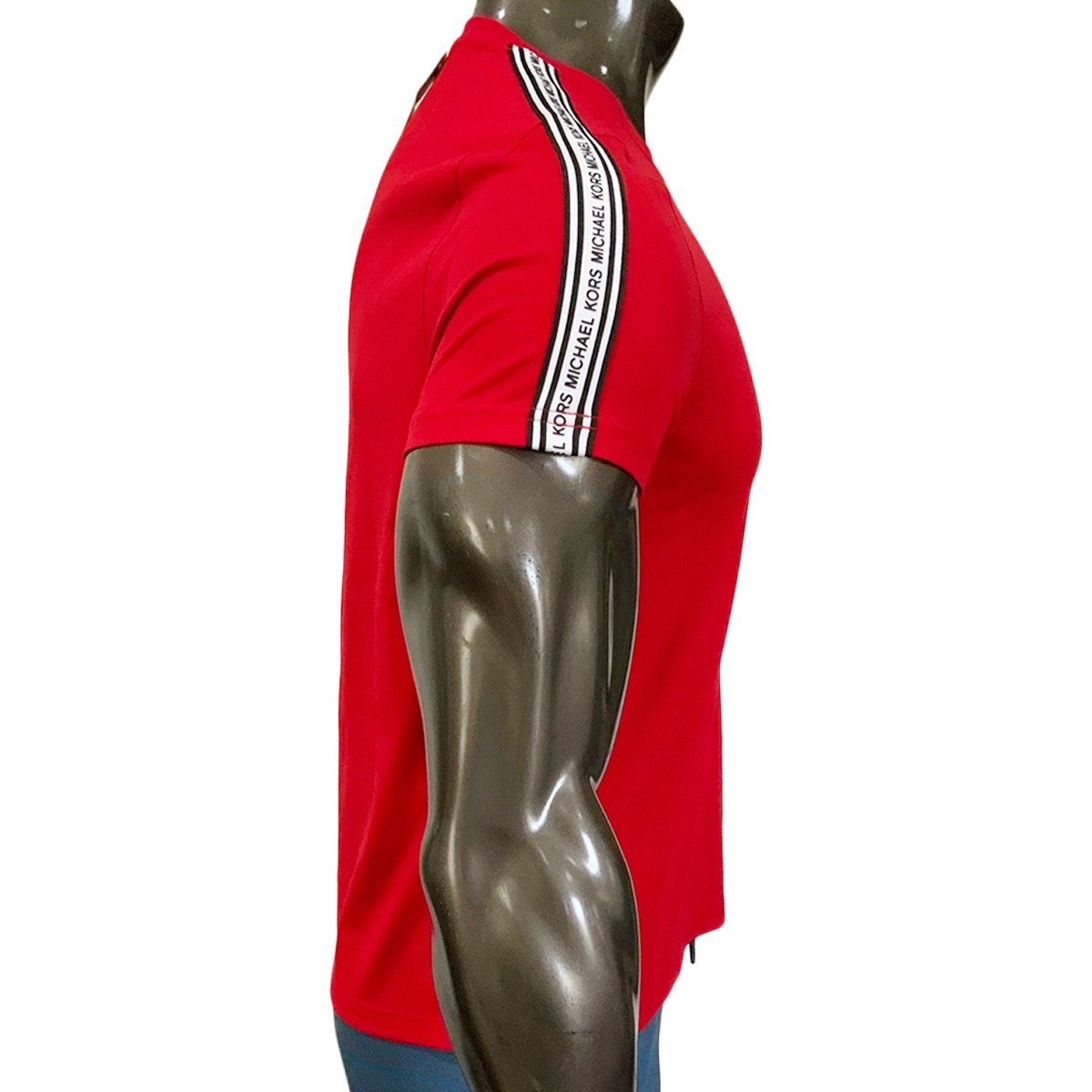 NWT MICHAEL KORS MSRP $56.99 MEN'S RED CREW NECK SHORT SLEEVE T-SHIRT SIZE L thumbnail 3