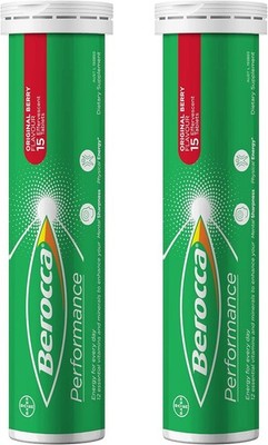 2 Pack Berocca Original Berry Tablets 30-Count - Expiration Date:  08/24/27