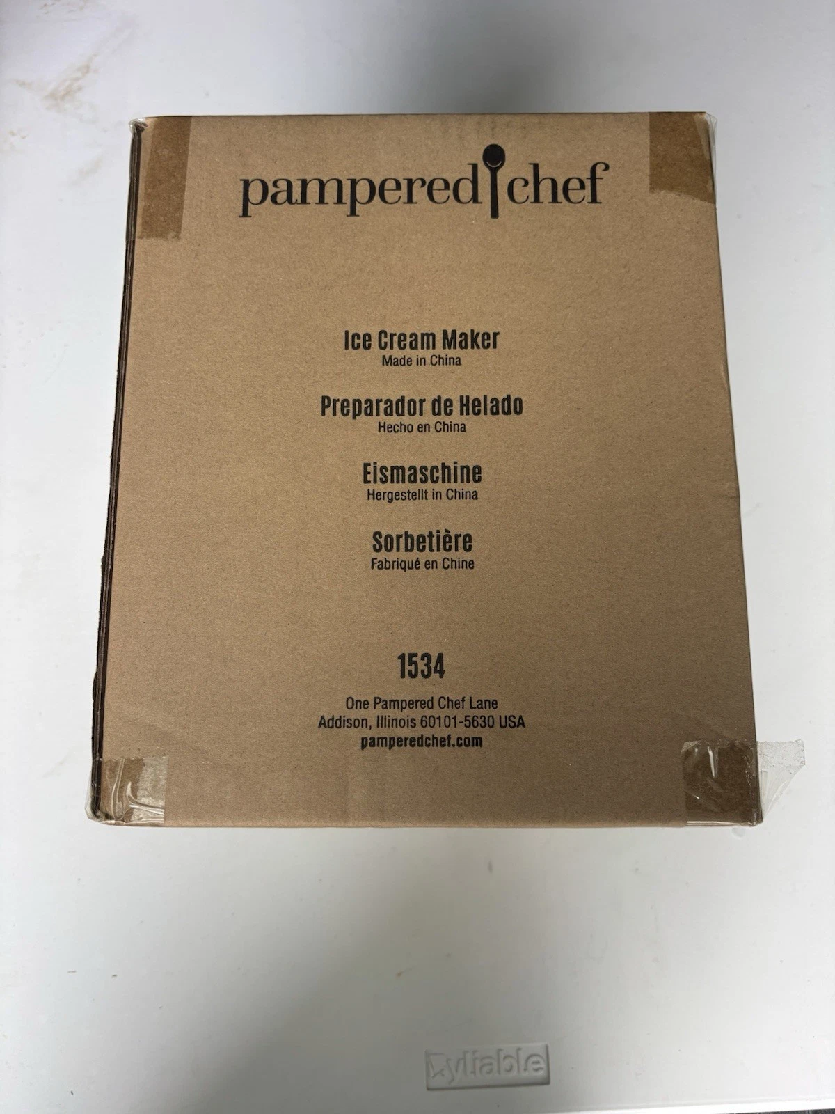 Pampered Chef Ice Cream Maker