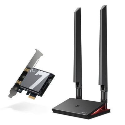 TP-Link Archer TBE550E WiFi 7 Bluetooth 5.4 Adapter BE9300 Triband, PCI Express,