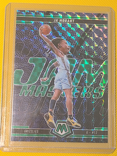 Ja Morant 2024-25 Panini Mosaic Jam Masters Mosaic Green #12
